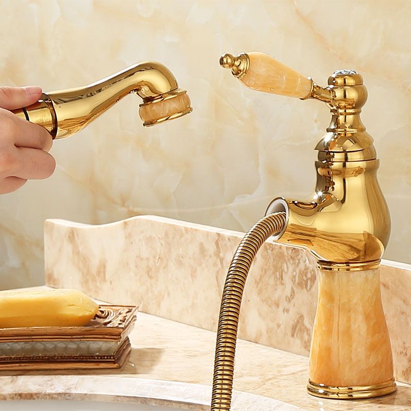 Traditional Deck Mounted Bronze Tub Faucet Set Single Handle Tub Filler Trim with Hose Clearhalo 'bathroom_sink_faucets' 'Conjunta de Baño y Conjunta de Grifo' 'Coronamiento de Baño y Dispositivo de Baño' 'Grifo del lavabo del baño' 'Hogar' 'home_improvement' 'home_improvement_bathroom_sink_faucets' 'Mejoras para el hogar' 1200x1200_89eefb8f-d73f-4736-9c8b-af013965a67e