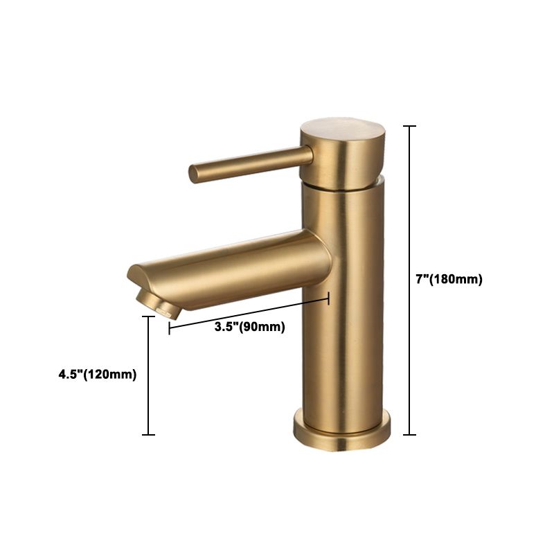 1-Handle Gold Nickel Widespread Faucet Single Hole Lever Vessel Sink Faucet with Drain Clearhalo 'Bathroom Remodel & Bathroom Fixtures' 'Bathroom Sink Faucets' 'Bathroom Sinks & Faucet Components' 'bathroom_sink_faucets' 'Home Improvement' 'home_improvement' 'home_improvement_bathroom_sink_faucets' 1200x1200_8a0be127-f9ba-4861-a656-9ca44f2ee5e8