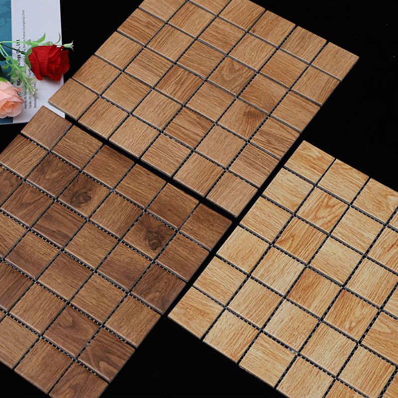 Grid Mosaic Sheet Wall & Floor Tile Mixed Material Outdoor Wall Tile Clearhalo 'Floor Tiles & Wall Tiles' 'floor_tiles_wall_tiles' 'Flooring 'Home Improvement' 'home_improvement' 'home_improvement_floor_tiles_wall_tiles' Walls and Ceiling' 1200x1200_8a765247-31f8-45bb-92dc-60ab44e74fe8