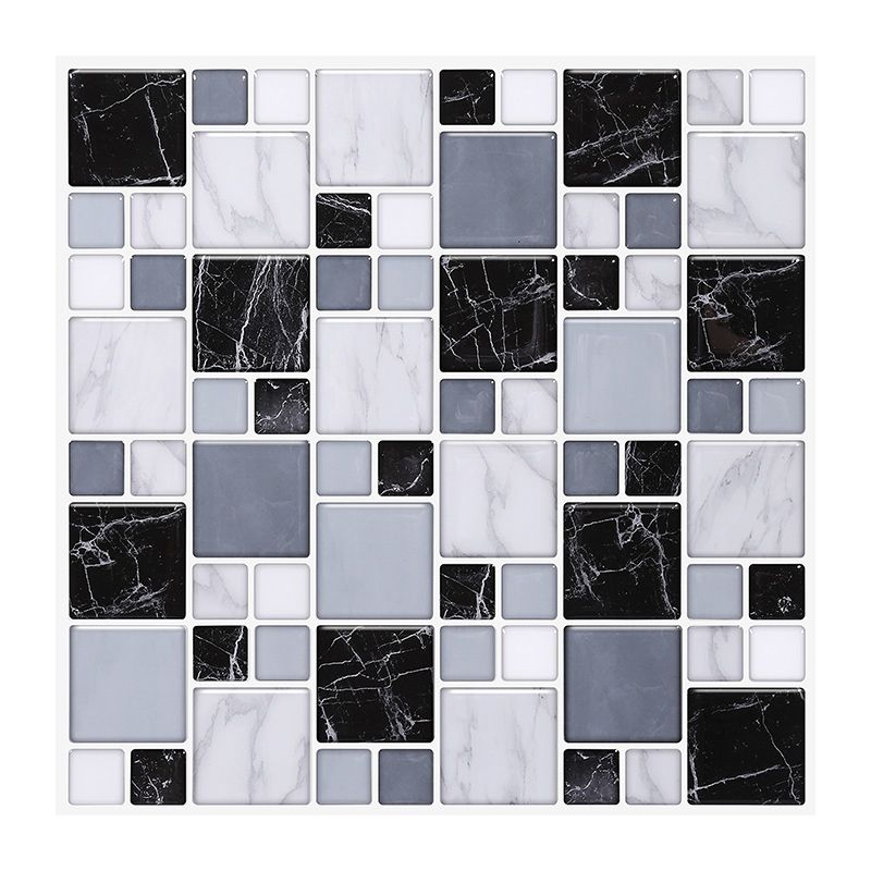 Pattern Matte Color Stone Peel and Paste Mosaic Tile Peel and Paste Tile Set of 2 Clearhalo 'Flooring 'Home Improvement' 'home_improvement' 'home_improvement_peel_stick_blacksplash' 'Peel & Stick Backsplash Tile' 'peel_stick_blacksplash' 'Walls & Ceilings' Walls and Ceiling' 1200x1200_8a95b15b-d19f-4935-b72b-1e920bb9ed84