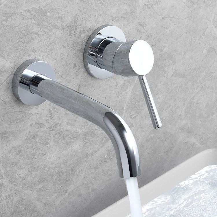 Wall Mounted Bronze Tub Filler Double Handles Bathtub Spout Tub Faucet Trim Clearhalo 'Bathroom Remodel & Bathroom Fixtures' 'Bathroom Sink Faucets' 'Bathroom Sinks & Faucet Components' 'bathroom_sink_faucets' 'Home Improvement' 'home_improvement' 'home_improvement_bathroom_sink_faucets' 1200x1200_8b5b93e0-fbd8-43bd-8cea-31104f802dd6