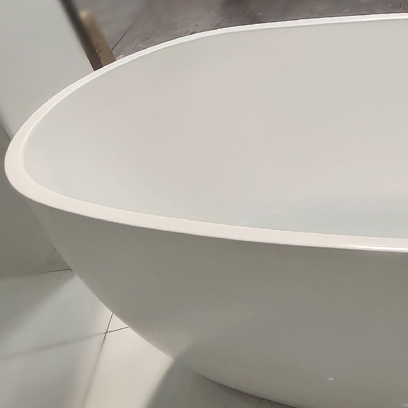 Acrylic Freestanding Soaking Bathtub Antique Finish Oval Modern Bath Tub Clearhalo 'Bathroom Remodel & Bathroom Fixtures' 'Bathtubs' 'Home Improvement' 'home_improvement' 'home_improvement_bathtubs' 'Showers & Bathtubs' 1200x1200_8bd47800-dbd0-4983-a9e6-e04fd92f1691