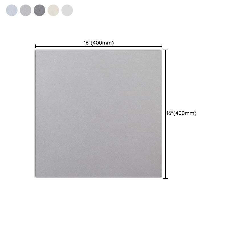 Rectangle Floor Tile Straight Edge Pure Color Floor Tile with Non-slip Clearhalo 'Floor Tiles & Wall Tiles' 'floor_tiles_wall_tiles' 'Flooring 'Home Improvement' 'home_improvement' 'home_improvement_floor_tiles_wall_tiles' Walls and Ceiling' 1200x1200_8c33e29c-3e7c-46cc-b257-7ceb180a5640