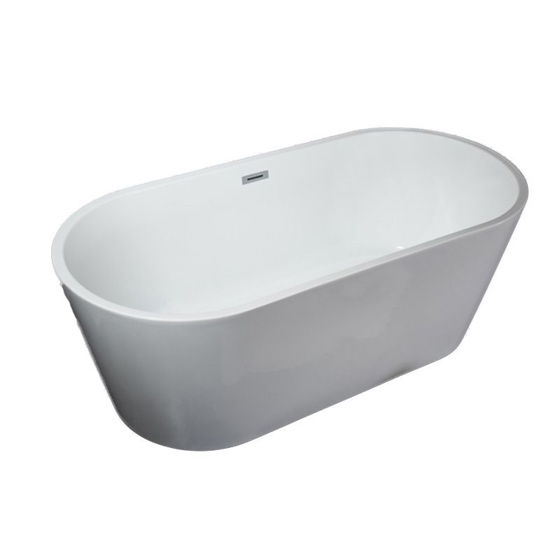 Soaking Bathtub Antique Finish Back to Wall Acrylic Bath Tub Clearhalo 'Bathroom Remodel & Bathroom Fixtures' 'Bathtubs' 'Home Improvement' 'home_improvement' 'home_improvement_bathtubs' 'Showers & Bathtubs' 1200x1200_8cb3e8a4-d6b5-4a57-9b0e-c2e8db73f0c6