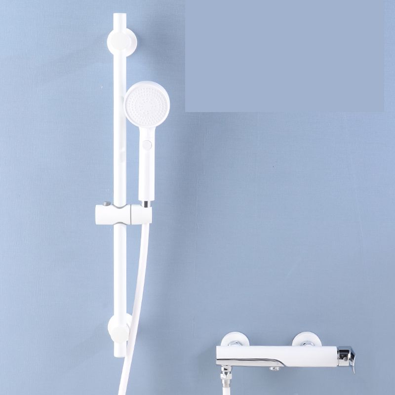 Swivel Tub Filler Wall Mount Single Lever Handle Brass Tub Filler with Hand Shower Clearhalo 'Bathroom Remodel & Bathroom Fixtures' 'Bathtub Faucets' 'bathtub_faucets' 'Home Improvement' 'home_improvement' 'home_improvement_bathtub_faucets' 1200x1200_8d080e1b-91ec-4cea-8e9b-59f035a5fe71