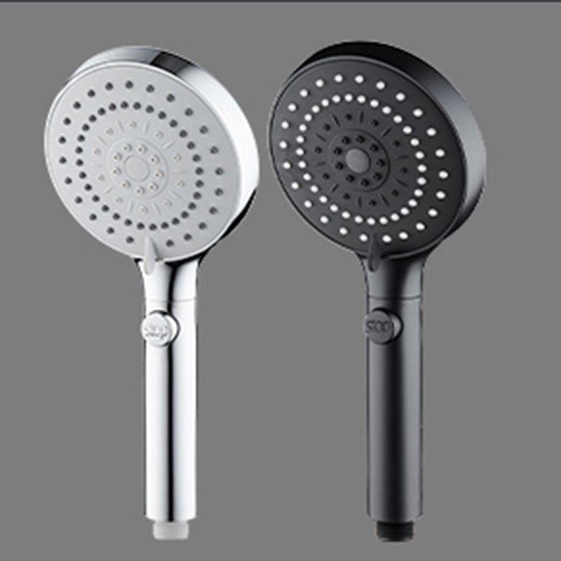 Contemporary Shower Head Combo Rain Fall Chrome Wall-Mount Shower Head Clearhalo 'Bathroom Remodel & Bathroom Fixtures' 'Home Improvement' 'home_improvement' 'home_improvement_shower_heads' 'Shower Heads' 'shower_heads' 'Showers & Bathtubs Plumbing' 'Showers & Bathtubs' 1200x1200_8d2971b9-f67c-429f-9317-69a764123da2