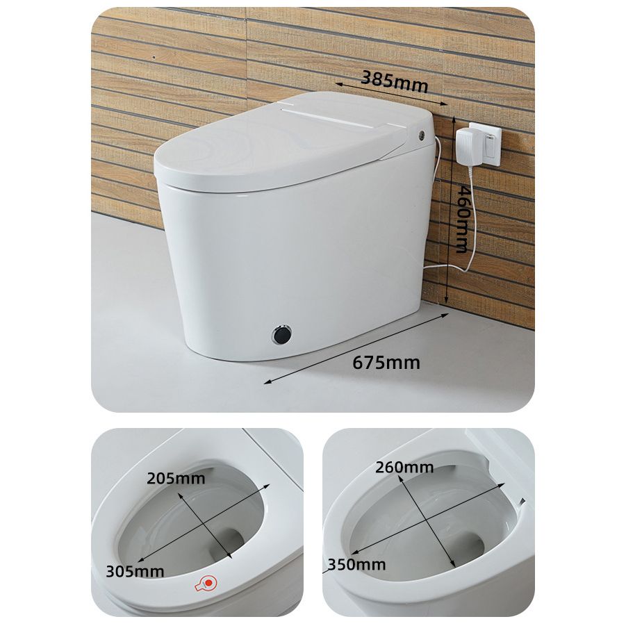 Siphon Jet Elongated Toilet Bowl Modern Flush Toilet With Seat for Bathroom Clearhalo 'Bathroom Remodel & Bathroom Fixtures' 'Home Improvement' 'home_improvement' 'home_improvement_toilets' 'Toilets & Bidets' 'Toilets' 1200x1200_8d2c9074-7b1a-4a3b-814c-d4f1e8759cb9