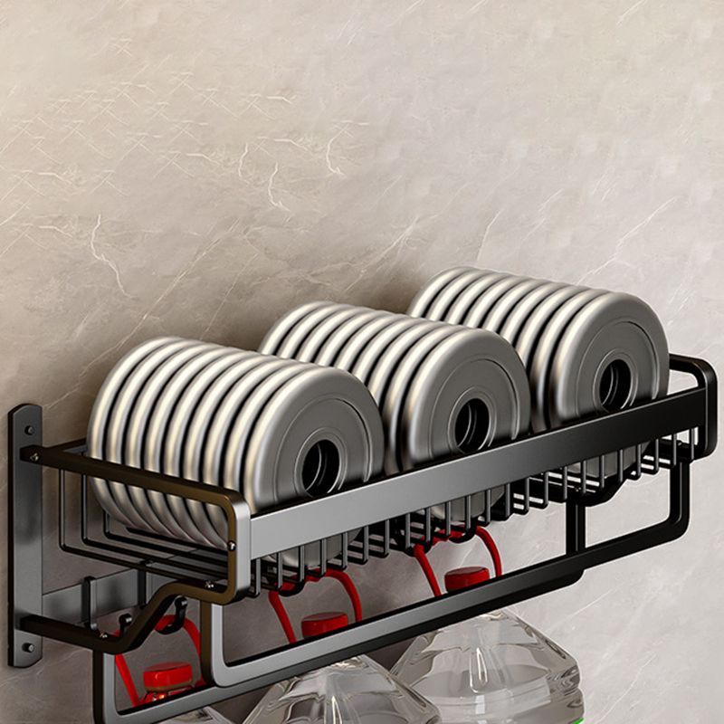 Modern Black Metal Bath Hardware Set Towel Bar Bathroom Hardware Set Clearhalo 'Bathroom Hardware Sets' 'Bathroom Hardware' 'Bathroom Remodel & Bathroom Fixtures' 'bathroom_hardware_sets' 'Home Improvement' 'home_improvement' 'home_improvement_bathroom_hardware_sets' 1200x1200_8d2cb1bd-6485-45d3-bce0-1e0a1e1263ca