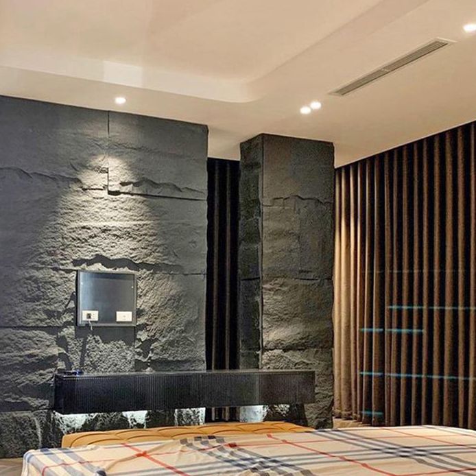 Stacked Stone Tile Fire Resistant Rectangle Singular Wall Tile Clearhalo 'Floor Tiles & Wall Tiles' 'floor_tiles_wall_tiles' 'Flooring 'Home Improvement' 'home_improvement' 'home_improvement_floor_tiles_wall_tiles' Walls and Ceiling' 1200x1200_8d366f93-525a-4e03-9d90-304133ec484c