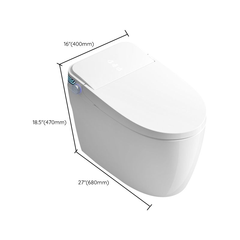 Modern Flush Toilet Concealed Tank One-Piece Toilet with Slow Close Seat Clearhalo 'Bathroom Remodel & Bathroom Fixtures' 'Home Improvement' 'home_improvement' 'home_improvement_toilets' 'Toilets & Bidets' 'Toilets' 1200x1200_8dbb083e-bb9b-41a1-ae3c-e902b27ae208