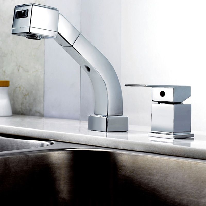 Contemporary Vessel Sink Faucet Lever Handles 2 Hole Faucets Low Arc Solid Brass Faucet Clearhalo 'Bathroom Remodel & Bathroom Fixtures' 'Bathroom Sink Faucets' 'Bathroom Sinks & Faucet Components' 'bathroom_sink_faucets' 'Home Improvement' 'home_improvement' 'home_improvement_bathroom_sink_faucets' 1200x1200_8e179158-803e-4860-9ad1-23de9546f41c