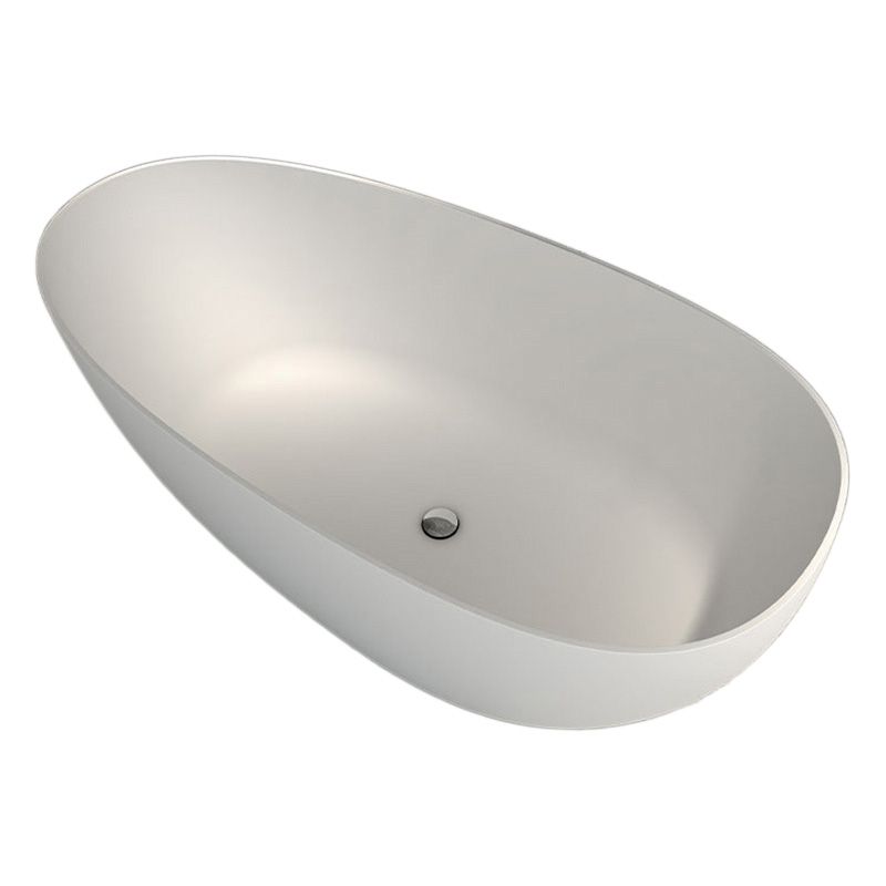 Freestanding Soaking Bathtub Antique Finish Oval Modern Bath Clearhalo 'Bathroom Remodel & Bathroom Fixtures' 'Bathtubs' 'Home Improvement' 'home_improvement' 'home_improvement_bathtubs' 'Showers & Bathtubs' 1200x1200_8e281849-aea8-4879-82be-7ccd4eece25a