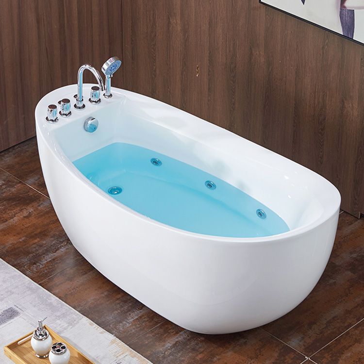 31.5-inch Wide Acrylic Oval Tub Freestanding Soaking White Bathtub Clearhalo 'Bathroom Remodel & Bathroom Fixtures' 'Bathtubs' 'Home Improvement' 'home_improvement' 'home_improvement_bathtubs' 'Showers & Bathtubs' 1200x1200_8e8bc97e-932f-4eec-870e-e834a32639ed