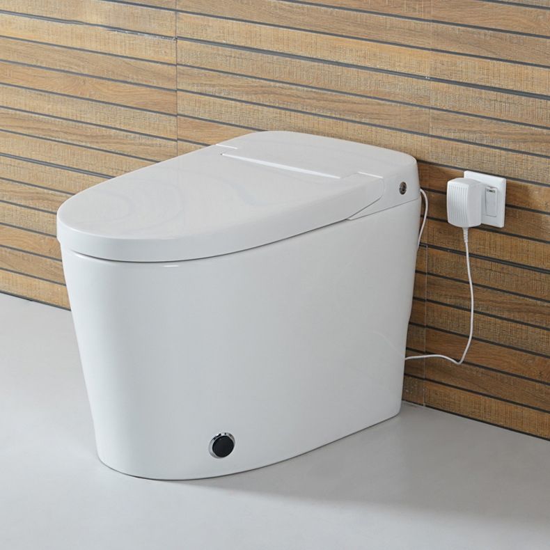 Siphon Jet Elongated Toilet Bowl Modern Flush Toilet With Seat for Bathroom Clearhalo 'Bathroom Remodel & Bathroom Fixtures' 'Home Improvement' 'home_improvement' 'home_improvement_toilets' 'Toilets & Bidets' 'Toilets' 1200x1200_8f4e1730-619e-4f10-879f-7e4538442880