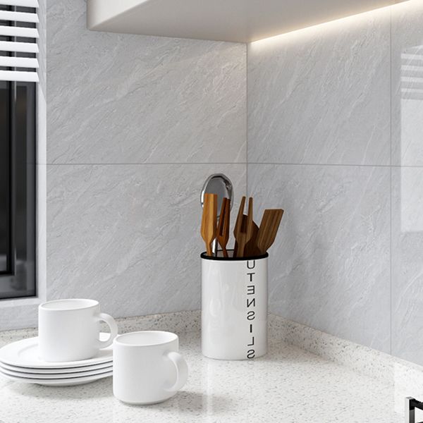 Square Ceramic Polished Straight Edge Singular Tile Marble Look Bathroom Wall Clearhalo 'Floor Tiles & Wall Tiles' 'floor_tiles_wall_tiles' 'Flooring 'Home Improvement' 'home_improvement' 'home_improvement_floor_tiles_wall_tiles' Walls and Ceiling' 1200x1200_8f621641-4c6b-4801-b1d5-95604da262e7