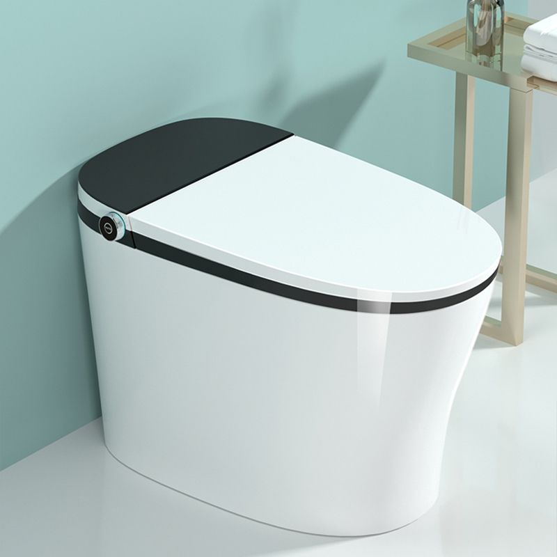 Elongated All-in-One Floor Standing Bidet with Unlimited Warm Water Clearhalo 'Bathroom Remodel & Bathroom Fixtures' 'Bidets' 'Home Improvement' 'home_improvement' 'home_improvement_bidets' 'Toilets & Bidets' 1200x1200_900b7b97-0754-4436-90ee-ea926456c490