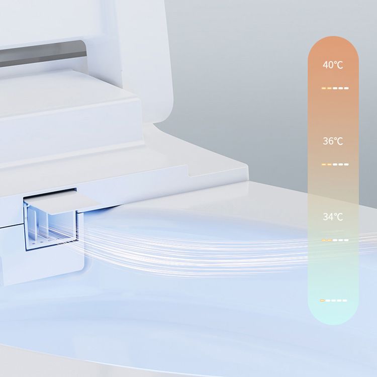 Ceramic White Floor Standing Bidet,18.11" High Elongated Bidet Clearhalo 'Bathroom Remodel & Bathroom Fixtures' 'Bidets' 'Home Improvement' 'home_improvement' 'home_improvement_bidets' 'Toilets & Bidets' 1200x1200_901b1bea-0403-4d95-b36b-ba96ad880686