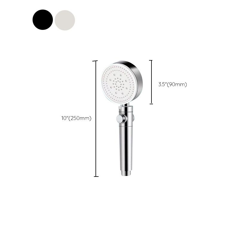 Metal Shower Head Combo Modern Adjustable Spray Pattern Handheld Shower Head Clearhalo 'Bathroom Remodel & Bathroom Fixtures' 'Home Improvement' 'home_improvement' 'home_improvement_shower_heads' 'Shower Heads' 'shower_heads' 'Showers & Bathtubs Plumbing' 'Showers & Bathtubs' 1200x1200_90aaceea-c983-4b2f-8ccb-76aa5ed7e7b9