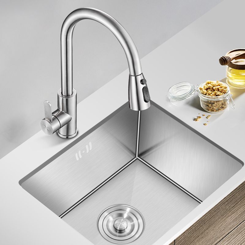 Modern Style Kitchen Sink Undermount Noise Cancelling Design Kitchen