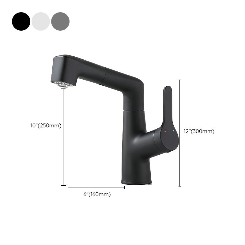 Simplicity Centerset Faucet Pure Color Bathroom Vessel Faucet Clearhalo 'Bathroom Remodel & Bathroom Fixtures' 'Bathroom Sink Faucets' 'Bathroom Sinks & Faucet Components' 'bathroom_sink_faucets' 'Home Improvement' 'home_improvement' 'home_improvement_bathroom_sink_faucets' 1200x1200_90d732cb-b16c-49ac-9103-a104d828e810