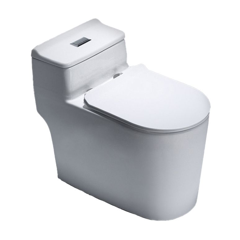 Modern One Piece Toilet Bowl Floor Mount Flush Toilet with Seat Clearhalo 'Bathroom Remodel & Bathroom Fixtures' 'Home Improvement' 'home_improvement' 'home_improvement_toilets' 'Toilets & Bidets' 'Toilets' 1200x1200_9132b466-e851-4750-a922-686f2dabeaac