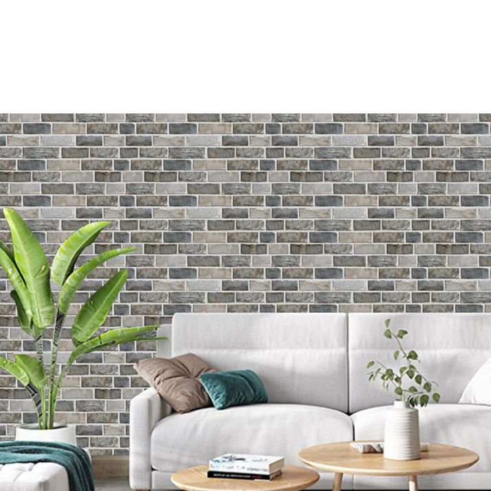 Retro Brick Wall Panel Industrial Style Home Living Room Bathroom Panel Wall (5-pack) Clearhalo 'Flooring 'Home Improvement' 'home_improvement' 'home_improvement_wall_paneling' 'Wall Paneling' 'wall_paneling' 'Walls & Ceilings' Walls and Ceiling' 1200x1200_91bbb994-33e8-4619-8fb7-f5c14d71741b