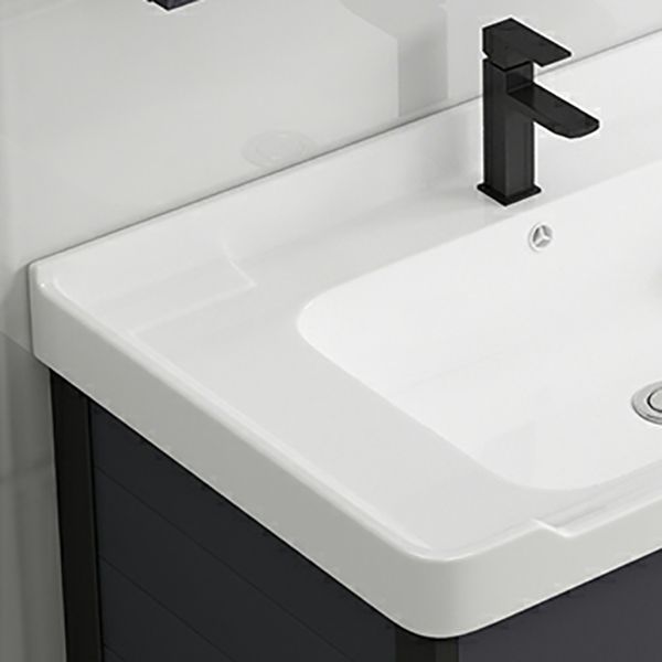 Wall Mount Modern Single-Sink Open Console with Sink Set with Soft Close Door Clearhalo 'Bathroom Remodel & Bathroom Fixtures' 'Bathroom Vanities' 'bathroom_vanities' 'Home Improvement' 'home_improvement' 'home_improvement_bathroom_vanities' 1200x1200_91daf7bf-b7fa-44d3-910b-a58f26753e7c