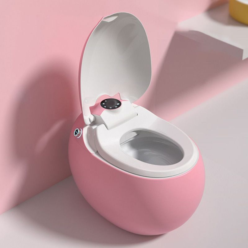 Round Dryer Floor Mount Bidet Antimicrobial Floor Standing Bidet Clearhalo 'Bathroom Remodel & Bathroom Fixtures' 'Bidets' 'Home Improvement' 'home_improvement' 'home_improvement_bidets' 'Toilets & Bidets' 1200x1200_92156a9a-274b-4ab3-b78d-08abe4648853