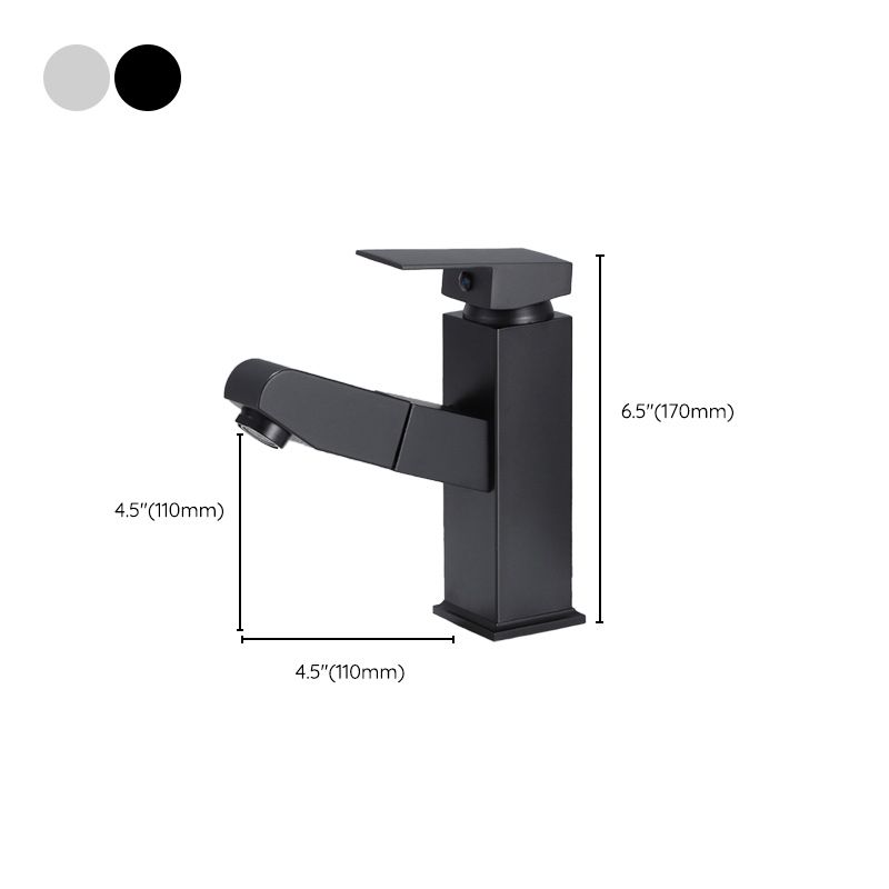 Modern Sink Faucet Solid Color Metal Vessel Sink Bathroom Faucet Clearhalo 'Bathroom Remodel & Bathroom Fixtures' 'Bathroom Sink Faucets' 'Bathroom Sinks & Faucet Components' 'bathroom_sink_faucets' 'Home Improvement' 'home_improvement' 'home_improvement_bathroom_sink_faucets' 1200x1200_927bbe9b-e76b-4167-ad87-9fd2d1932e07