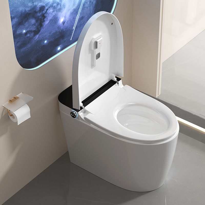 Contemporary Floor Mount Bidet Elongated Smart Bidet with Heated Seat Clearhalo 'Bathroom Remodel & Bathroom Fixtures' 'Bidets' 'Home Improvement' 'home_improvement' 'home_improvement_bidets' 'Toilets & Bidets' 1200x1200_94364ab1-b2d4-48a2-b57c-3ae7bf92e7fc