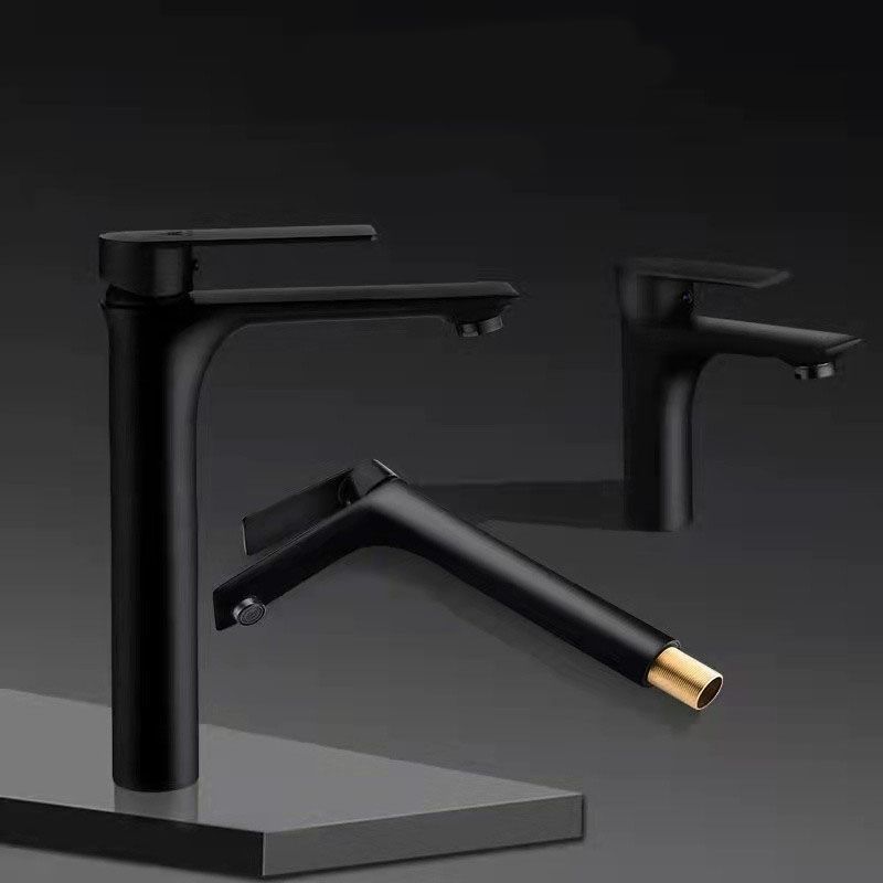 Modern Style Vessel Sink Faucet Lever Handle Copper Low Arc Vessel Faucet Clearhalo 'bathroom_sink_faucets' 'Conjunta de Baño y Conjunta de Grifo' 'Coronamiento de Baño y Dispositivo de Baño' 'Grifo del lavabo del baño' 'Hogar' 'home_improvement' 'home_improvement_bathroom_sink_faucets' 'Mejoras para el hogar' 1200x1200_945a3b74-4465-439b-baf8-8983667bde5a