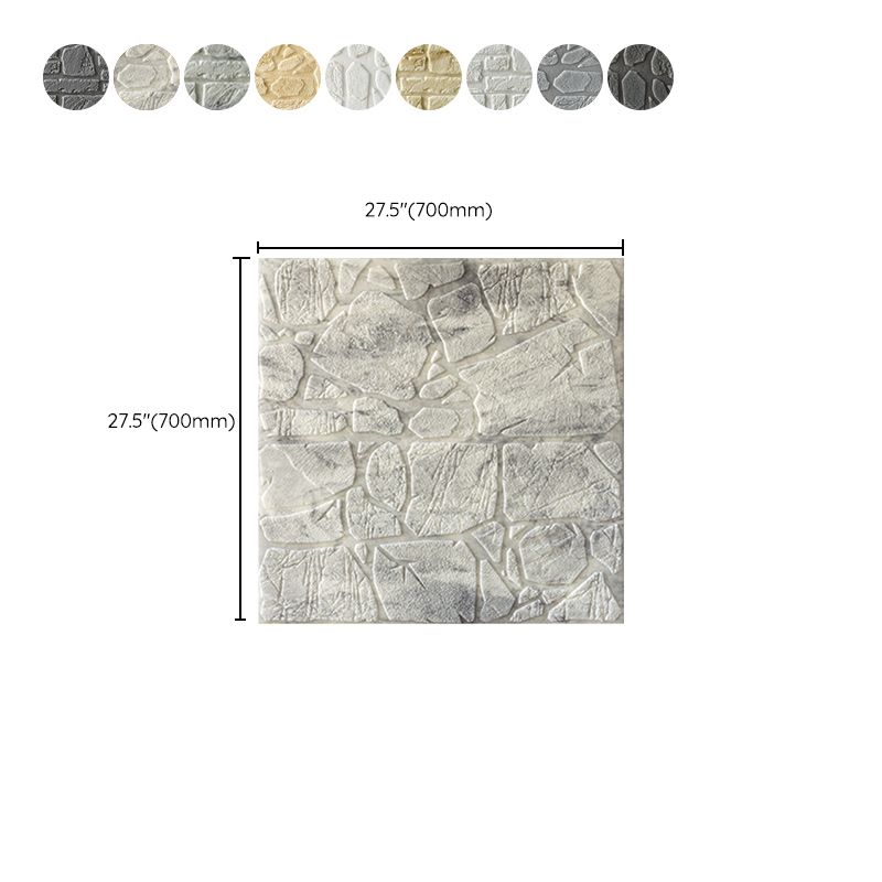 Artificial Stone Wall Plate Modern Simple Home Living Room Wall Panel (1-Pack) Clearhalo 'Flooring 'Home Improvement' 'home_improvement' 'home_improvement_wall_paneling' 'Wall Paneling' 'wall_paneling' 'Walls & Ceilings' Walls and Ceiling' 1200x1200_94601671-c08a-4085-99e8-1a7dedaebda7