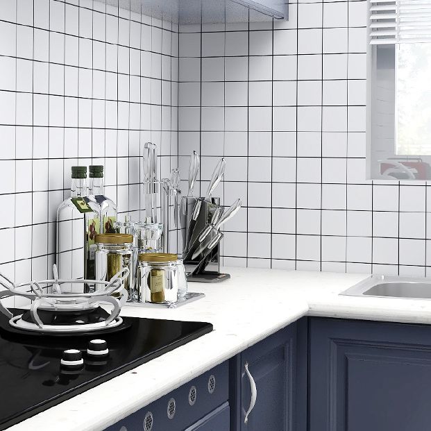 Rectangular PVC 12" X 23" 6-Pack Peel and Stick Wall Tile Kitchen and Bathroom Backsplash Clearhalo 'Flooring 'Home Improvement' 'home_improvement' 'home_improvement_peel_stick_blacksplash' 'Peel & Stick Backsplash Tile' 'peel_stick_blacksplash' 'Walls & Ceilings' Walls and Ceiling' 1200x1200_947a437b-28db-4e5c-af70-047a29c94085