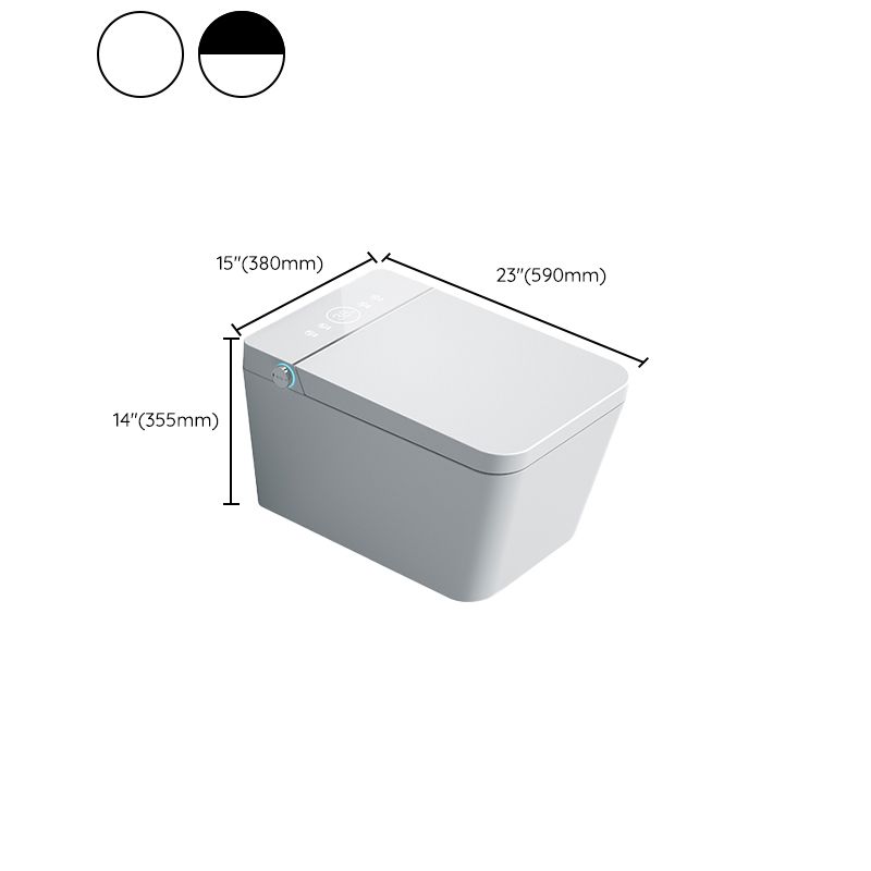 Antimicrobial Wall Mounted Bidet Smart Bidet with Heated Seat Clearhalo 'Bathroom Remodel & Bathroom Fixtures' 'Bidets' 'Home Improvement' 'home_improvement' 'home_improvement_bidets' 'Toilets & Bidets' 1200x1200_94f7e74c-ffc5-481d-af2d-9f3afcff5575