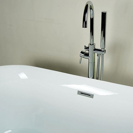 Antique Finish Soaking Bath Oval Stand Alone Modern Bath Tub Clearhalo 'Bathroom Remodel & Bathroom Fixtures' 'Bathtubs' 'Home Improvement' 'home_improvement' 'home_improvement_bathtubs' 'Showers & Bathtubs' 1200x1200_94fb7cfd-b9cd-4013-a58d-9caa937e7a7b