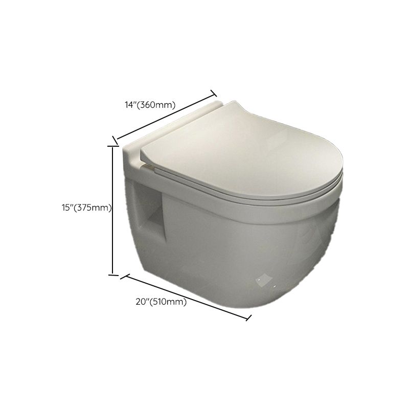 Modern Ceramic Flush Toilet White Wall Hung Toilet Bowl for Washroom Clearhalo 'Bathroom Remodel & Bathroom Fixtures' 'Home Improvement' 'home_improvement' 'home_improvement_toilets' 'Toilets & Bidets' 'Toilets' 1200x1200_95159bae-9f5c-471d-bccf-a86711fd7c64