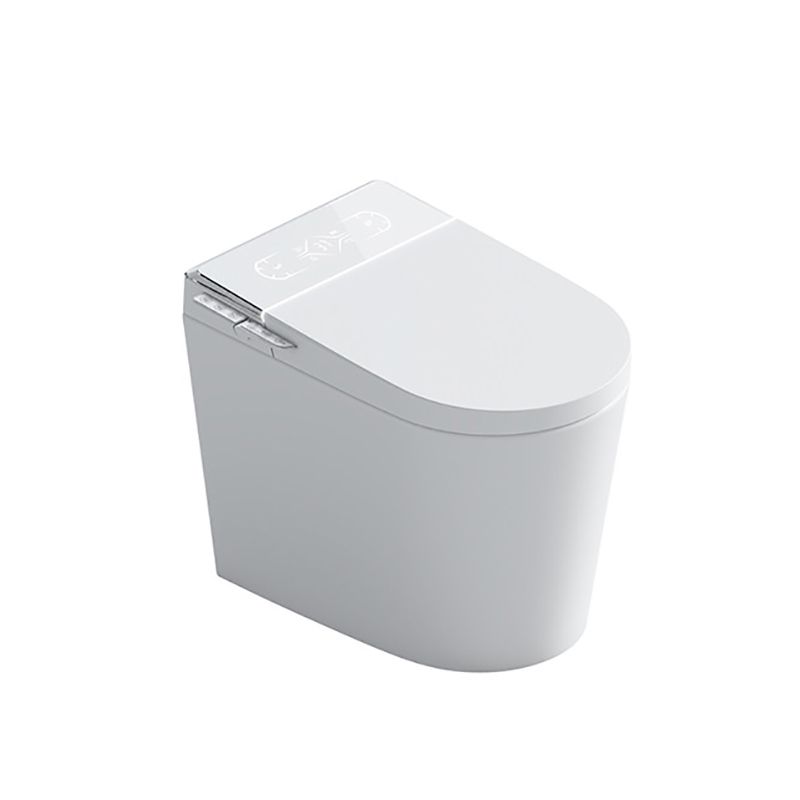 Elongated Vitreous China Bidets Bidet Seat White All-In-One Smart Toilet Clearhalo 'Bathroom Remodel & Bathroom Fixtures' 'Bidets' 'Home Improvement' 'home_improvement' 'home_improvement_bidets' 'Toilets & Bidets' 1200x1200_952fc8eb-24b6-4dbd-9a32-1c363568ec9a