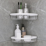 Matte Metal Bathroom Accessory Set 2 Piece Modern Bath Shelf Clearhalo 'Bathroom Hardware Sets' 'Bathroom Hardware' 'Bathroom Remodel & Bathroom Fixtures' 'bathroom_hardware_sets' 'Home Improvement' 'home_improvement' 'home_improvement_bathroom_hardware_sets' 1200x1200_95307bbf-5227-42cd-b745-eb157fa598a3