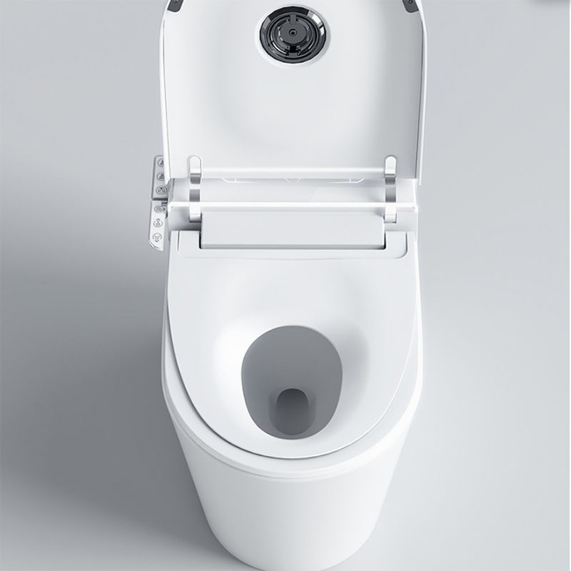 Contemporary Floor Standing Bidet Foot Sensor White Ceramic Elongated Heated Seat Clearhalo 'Bathroom Remodel & Bathroom Fixtures' 'Bidets' 'Home Improvement' 'home_improvement' 'home_improvement_bidets' 'Toilets & Bidets' 1200x1200_9564c2b1-f748-40ee-91fd-cd6e8d664923