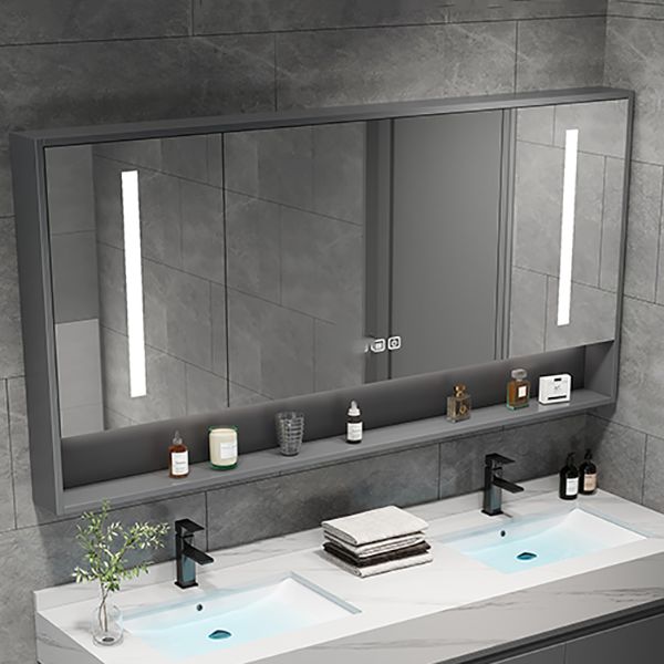 Modern Freestanding Sink Vanity Wood Bathroom Vanity Set with Mirror Clearhalo 'Bathroom Remodel & Bathroom Fixtures' 'Bathroom Vanities' 'bathroom_vanities' 'Home Improvement' 'home_improvement' 'home_improvement_bathroom_vanities' 1200x1200_9605f343-5acb-4631-8ec2-59a27c1a238c