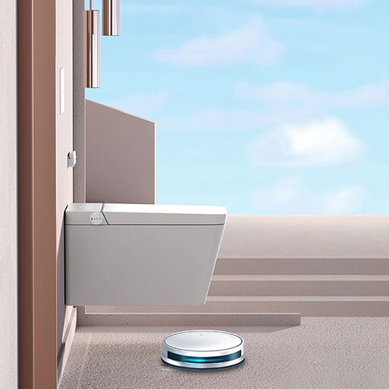 Minimalist Wall Mounted Bidet Foot Sensor White Temperature Control Clearhalo 'Bathroom Remodel & Bathroom Fixtures' 'Bidets' 'Home Improvement' 'home_improvement' 'home_improvement_bidets' 'Toilets & Bidets' 1200x1200_962167ab-7785-4bb9-bd5a-59aa16c4d78d