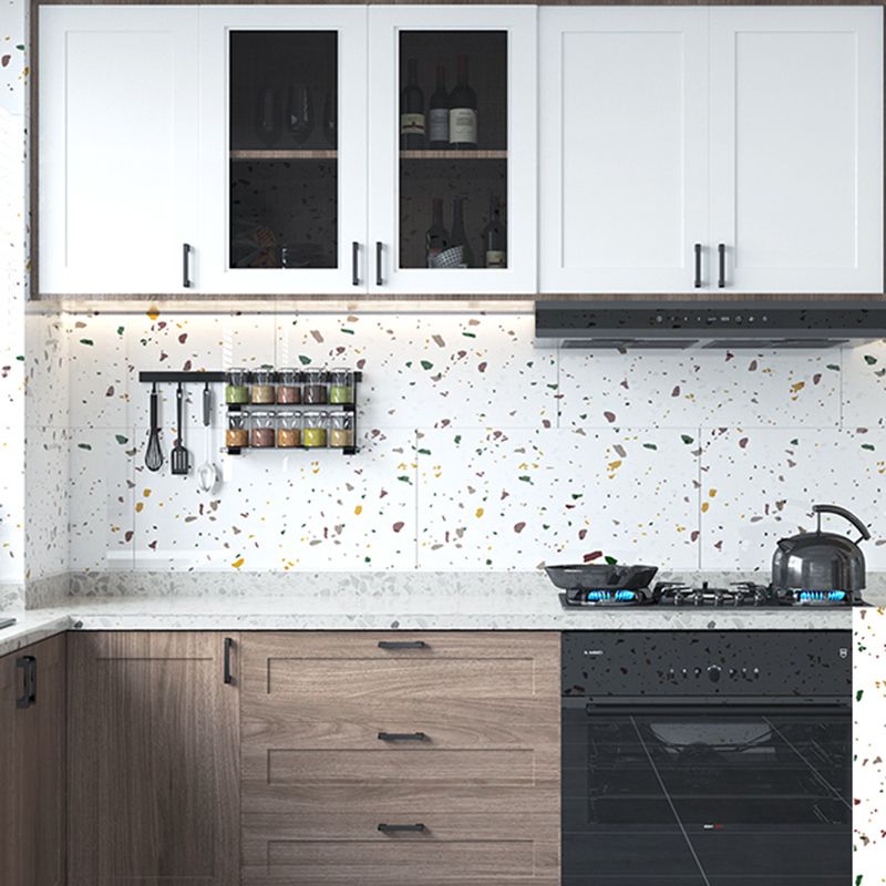 Modern Style Wallpaper Kitchen Single Tile Peel and Stick Backsplash Clearhalo 'Flooring 'Home Improvement' 'home_improvement' 'home_improvement_peel_stick_blacksplash' 'Peel & Stick Backsplash Tile' 'peel_stick_blacksplash' 'Walls & Ceilings' Walls and Ceiling' 1200x1200_96340de7-ef87-499c-8818-b9ab12af2c65