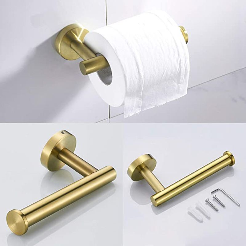 Traditional Bathroom Hardware Accessory Kit Towel Ring/Robe Hooks/ Towel Bar Clearhalo 'Bathroom Hardware Sets' 'Bathroom Hardware' 'Bathroom Remodel & Bathroom Fixtures' 'bathroom_hardware_sets' 'Home Improvement' 'home_improvement' 'home_improvement_bathroom_hardware_sets' 1200x1200_969def9c-3d51-46c3-a4e3-357d1bf3bbf5