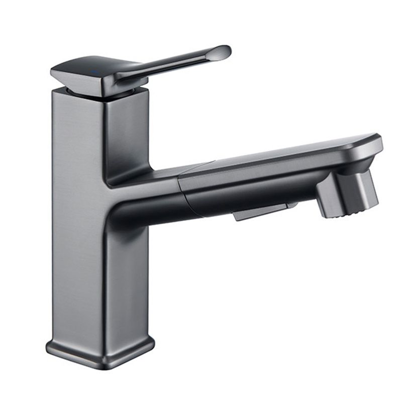 Contemporary Vessel Faucet Lever Handles Low Arc Copper Vessel Faucet Clearhalo 'Bathroom Remodel & Bathroom Fixtures' 'Bathroom Sink Faucets' 'Bathroom Sinks & Faucet Components' 'bathroom_sink_faucets' 'Home Improvement' 'home_improvement' 'home_improvement_bathroom_sink_faucets' 1200x1200_96bd10e1-56b4-4565-a61e-442fc6368ae6