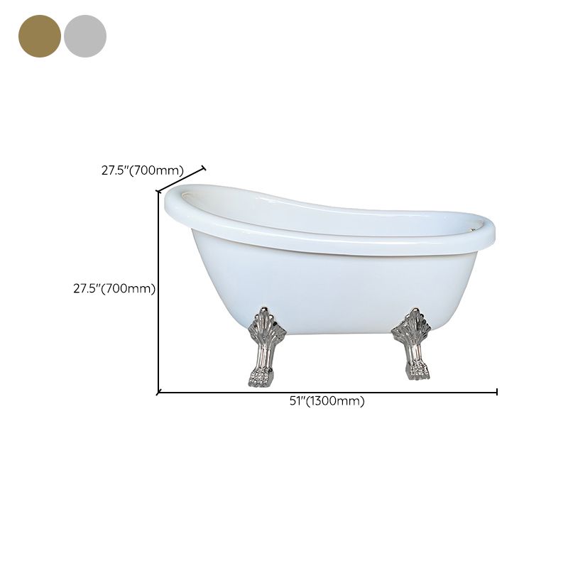 Freestanding Soaking Bath Antique Finish Modern Oval Bath Tub Clearhalo 'Bathroom Remodel & Bathroom Fixtures' 'Bathtubs' 'Home Improvement' 'home_improvement' 'home_improvement_bathtubs' 'Showers & Bathtubs' 1200x1200_96e520db-83ea-429f-9192-da06a8d2c0a0