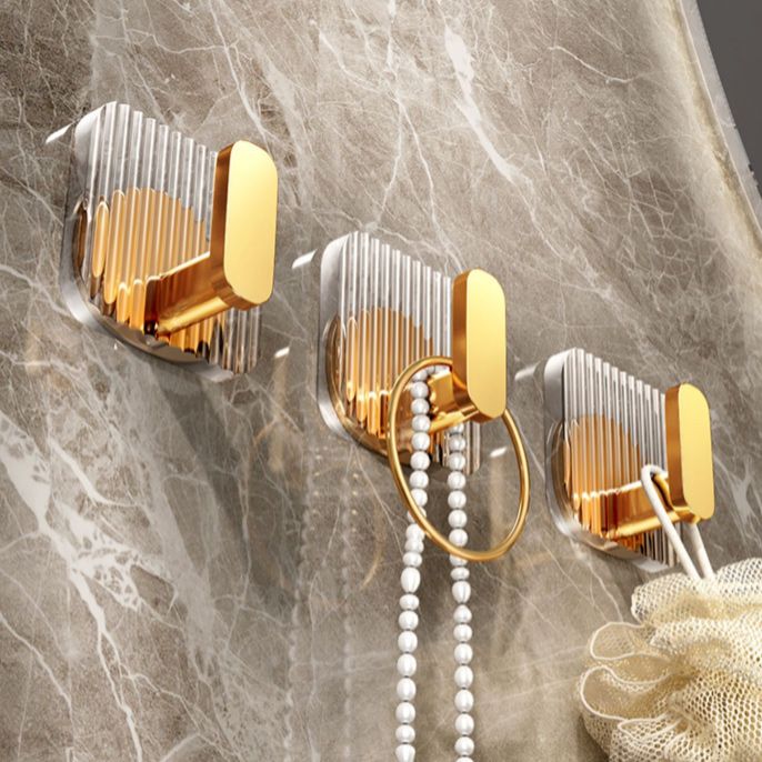 Modern Golden Bathroom Accessory As Individual Or As a Set with Bath Shelf Clearhalo 'Bathroom Hardware Sets' 'Bathroom Hardware' 'Bathroom Remodel & Bathroom Fixtures' 'bathroom_hardware_sets' 'Home Improvement' 'home_improvement' 'home_improvement_bathroom_hardware_sets' 1200x1200_9714b5ca-0235-4f4c-a73e-1413806e7631