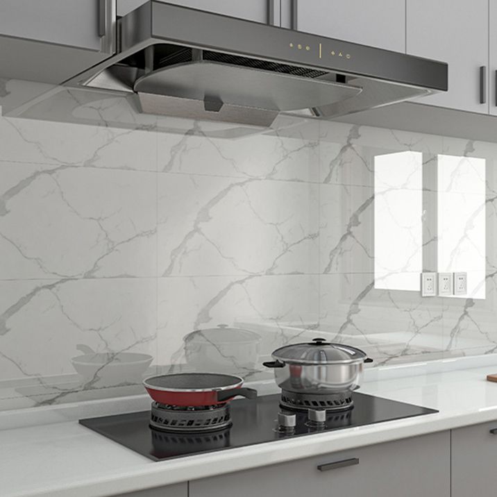 Marbling Single Tile 12" x 24" Waterproof Backsplash Rectangular Wall Tile Clearhalo 'Flooring 'Home Improvement' 'home_improvement' 'home_improvement_peel_stick_blacksplash' 'Peel & Stick Backsplash Tile' 'peel_stick_blacksplash' 'Walls & Ceilings' Walls and Ceiling' 1200x1200_9736b1d0-2557-416a-80b9-13fbeeafd720