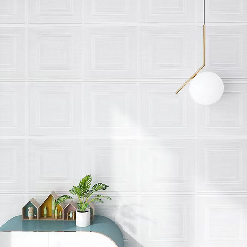 Modern Wall Paneling Peel and Stick Soundproof Wall Ceiling for Living Room Clearhalo 'Flooring 'Home Improvement' 'home_improvement' 'home_improvement_wall_paneling' 'Wall Paneling' 'wall_paneling' 'Walls & Ceilings' Walls and Ceiling' 1200x1200_979ea553-af8d-4199-9ab2-9eca8e60ffb8