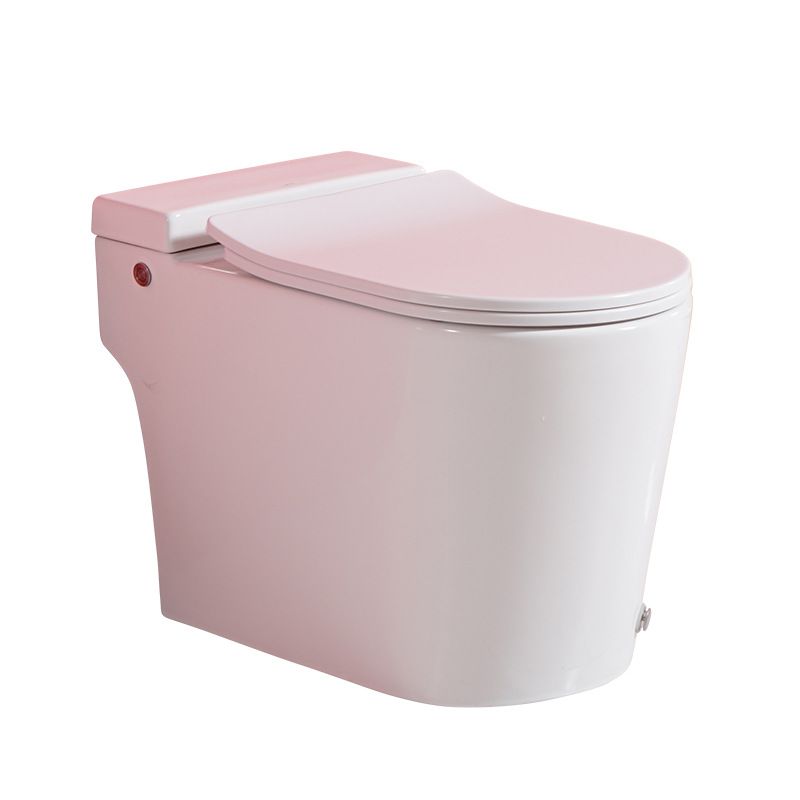 Contemporary Elongated Toilet Bowl Siphon Jet Flush Toilet with Seat for Bathroom Clearhalo 'Bathroom Remodel & Bathroom Fixtures' 'Home Improvement' 'home_improvement' 'home_improvement_toilets' 'Toilets & Bidets' 'Toilets' 1200x1200_97c0fde6-1feb-4690-b4c7-ef891327badb