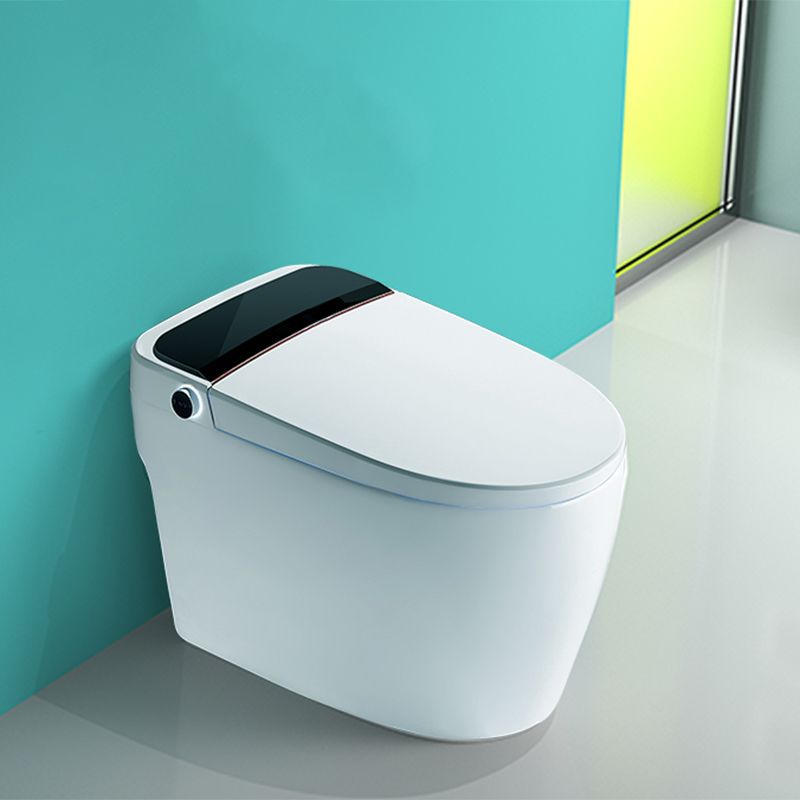 Floor Mount Bidet Elongated with Heated Seat Ceramic Contemporary Clearhalo 'Bathroom Remodel & Bathroom Fixtures' 'Bidets' 'Home Improvement' 'home_improvement' 'home_improvement_bidets' 'Toilets & Bidets' 1200x1200_97cd68ac-1532-4ffe-95eb-afbe03c4cfb6